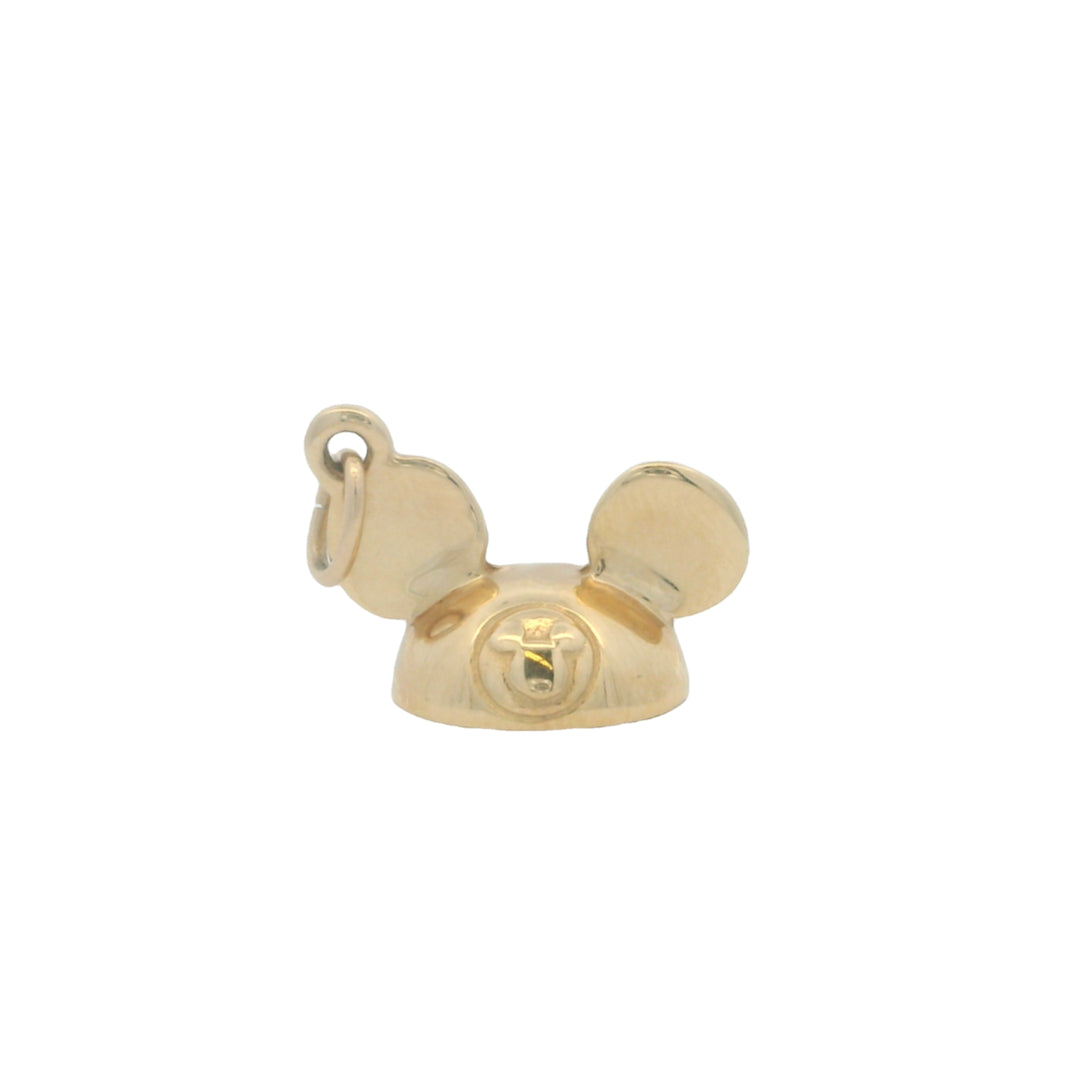 14KY Mickey Mouse Ears Hat Charm