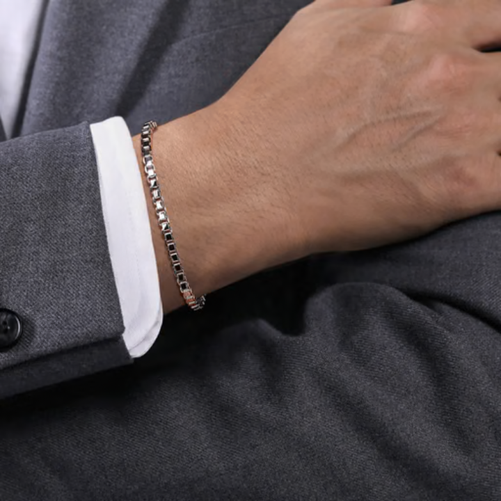 SS 5MM BOX CHAIN BRACELET 043