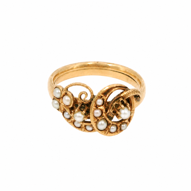 14KY PEARL RING 0201