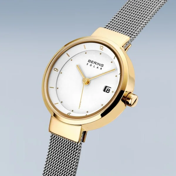 Bering Watch: Solar | Polished Gold | 14426-010