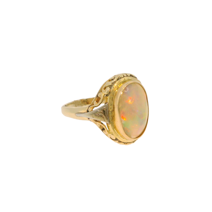 14KWY OPAL RING 0992