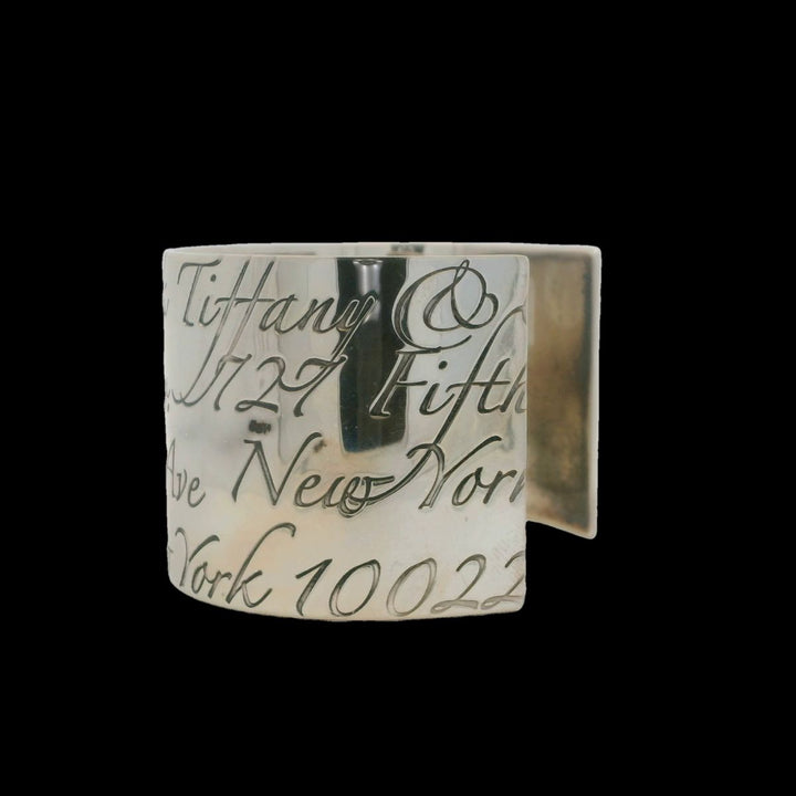 Sterling Silver Tiffany New York Cuff