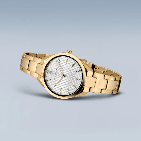 Bering Watch: Polished/Brushed gold | 17231-734