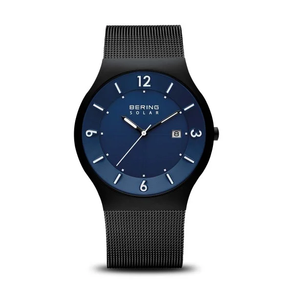Bering Watch: Solar | Brushed Black | 14440-227