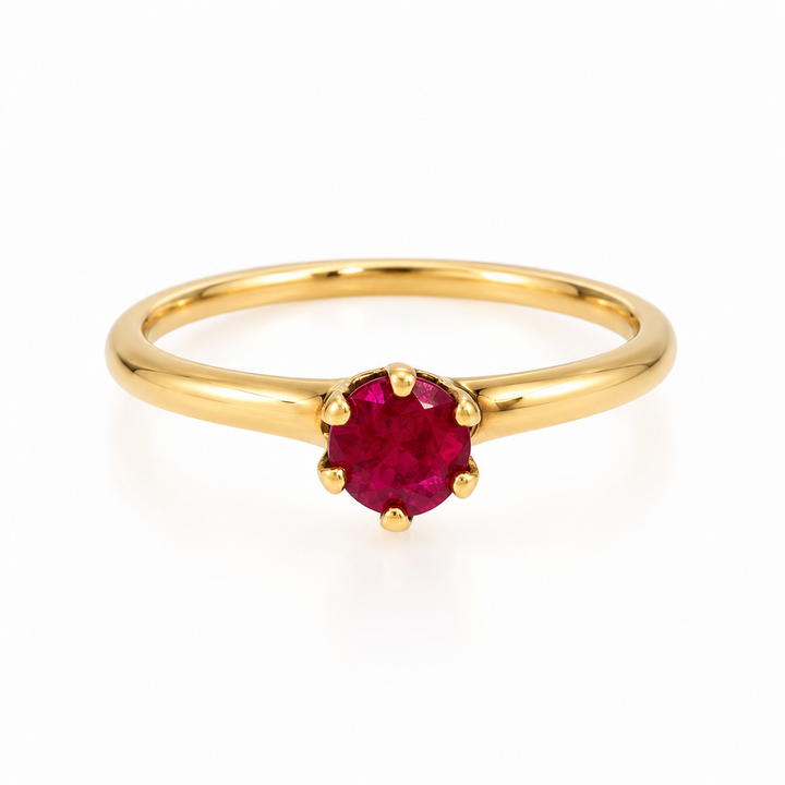 14KY RUBY RING 009