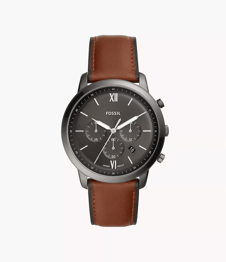 Fossil Watch: Neutra Chronograph Amber Leather FS5512