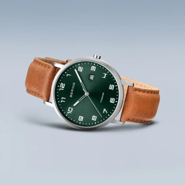 Bering Watch: Titanium | Brushed Silver | 18640-568