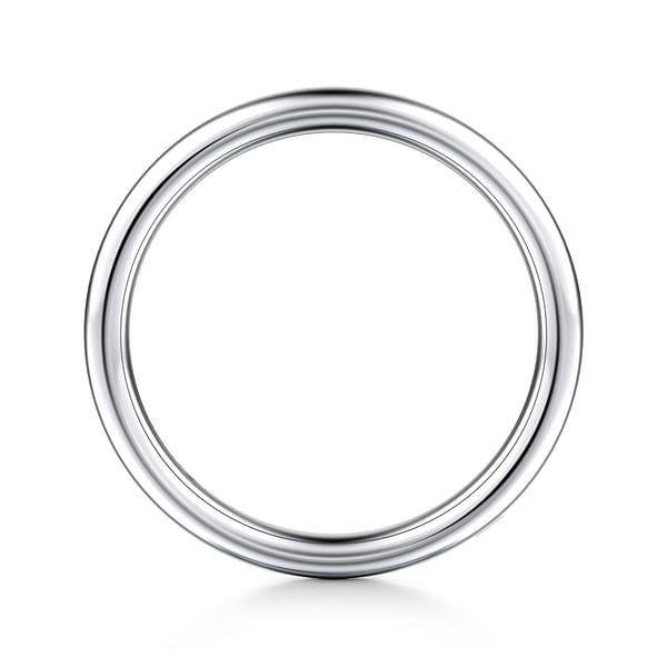 14K White Gold Stackable Ring