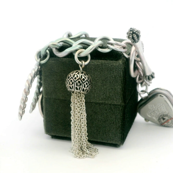 Sterling Silver Juicy Couture Cable Link Bracelet