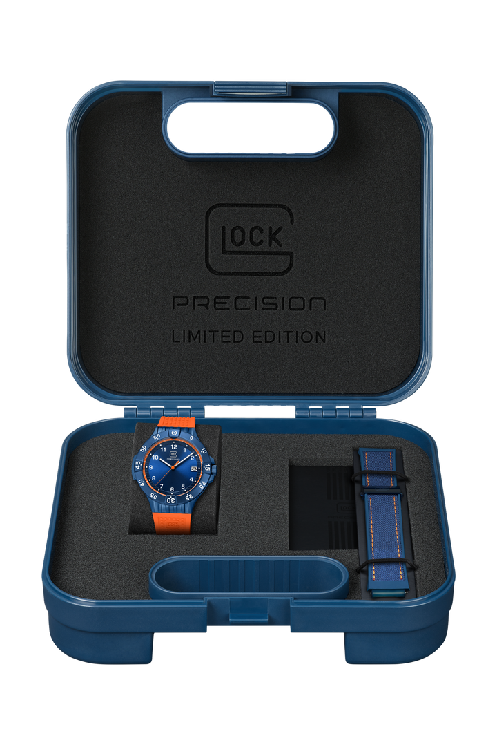 GLOCK GW-15-8-22 Stainless Steel 43mm Limited Edition Watch