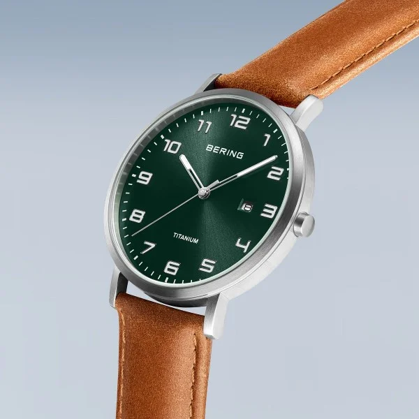 Bering Watch: Titanium | Brushed Silver | 18640-568