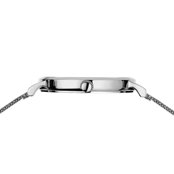 Bering Watch and Bracelet: Classic | mint with polished silver | 14134-005-GWP