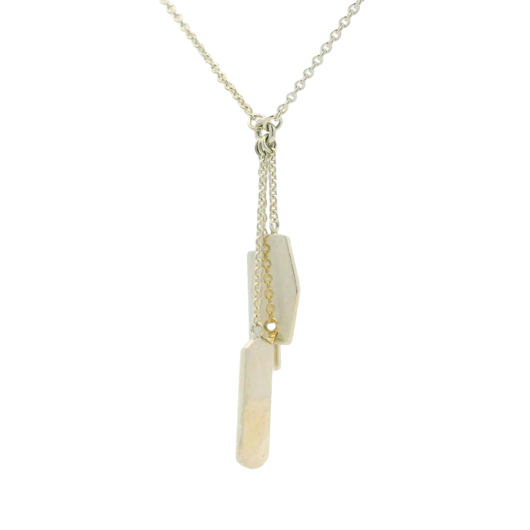 Sterling Silver Tiffany & CoThemed Pendant Necklace