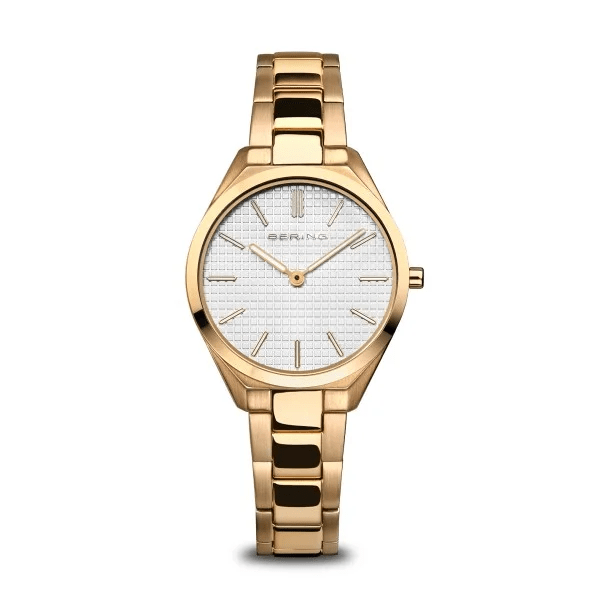Bering Watch: Polished/Brushed gold | 17231-734