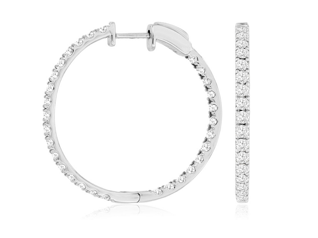 14KW 2.00 CTW DIA HOOPS 0063